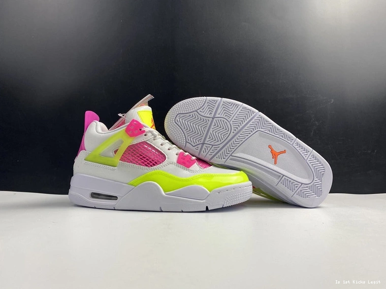 Pink - Retro White CV7808-100 (GS) Jordan Lemon 4 0304